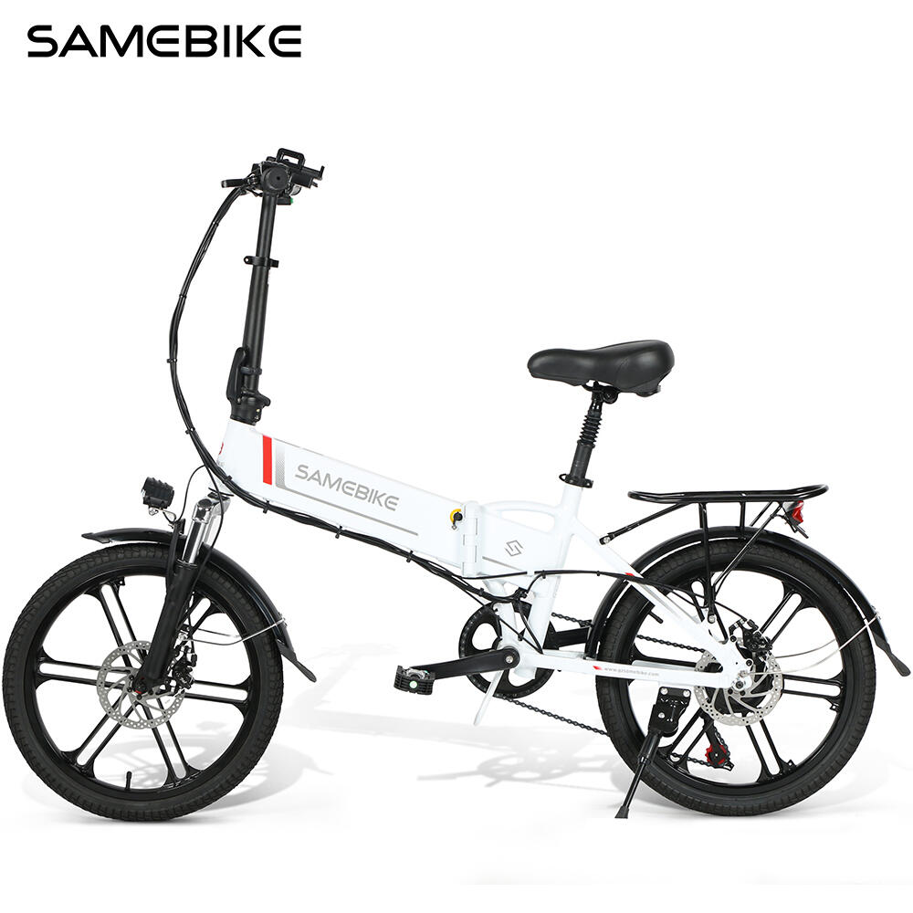 Vélomoteur électrique pliable Samebike 20LVXD30-II, batterie 48 V 10 Ah – Image 3