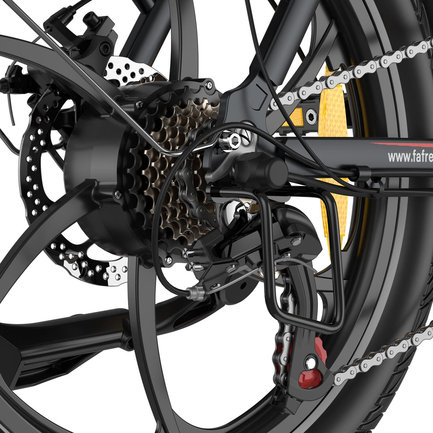 Urbanbiker Mini PLUS | VAE pliable | Moteur Central | 100KM Autonomie | 20" – Image 4