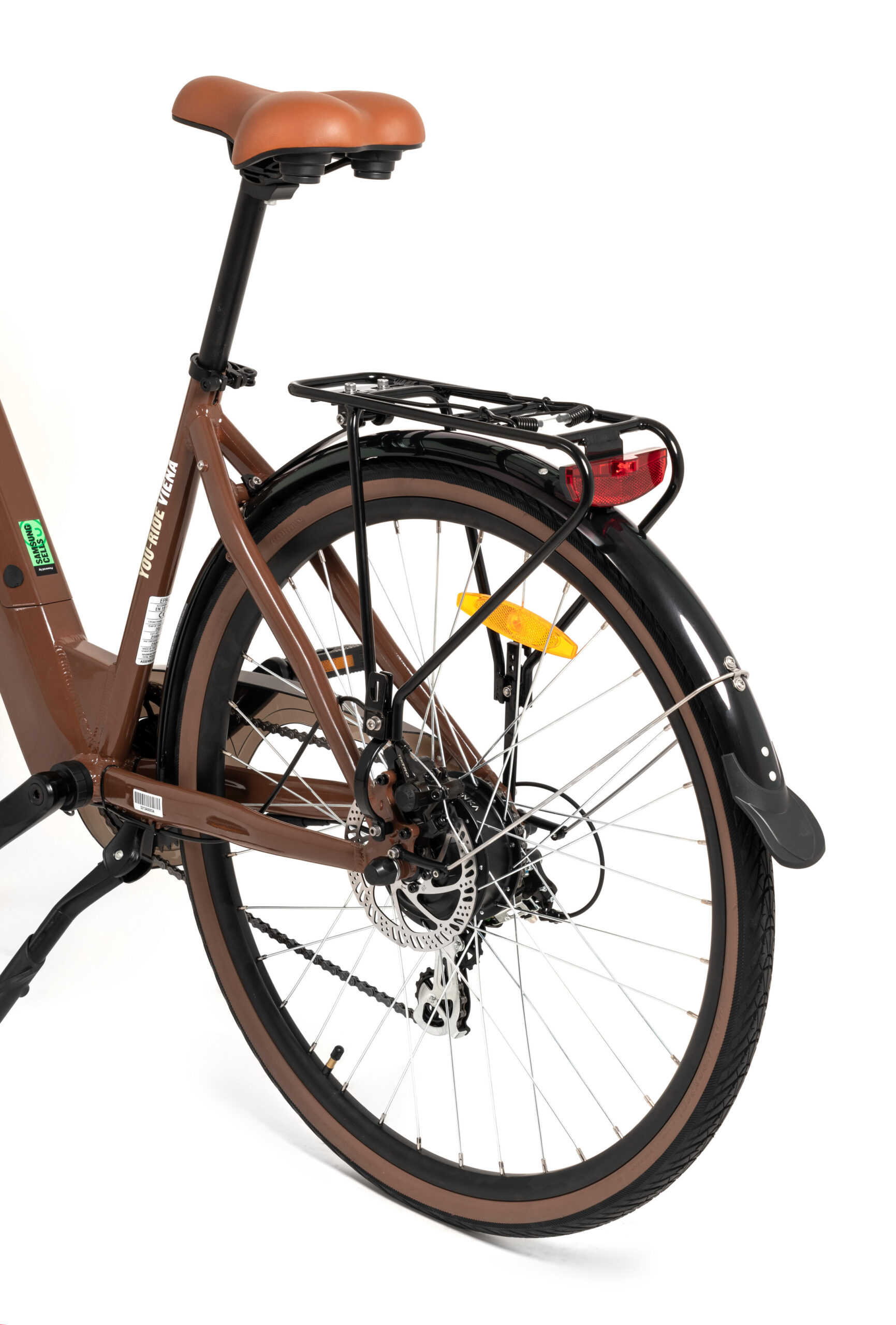 Vélo électrique urbain YOUIN Viena BK2128O 28" Shimano 7V 250W 80km – Image 4