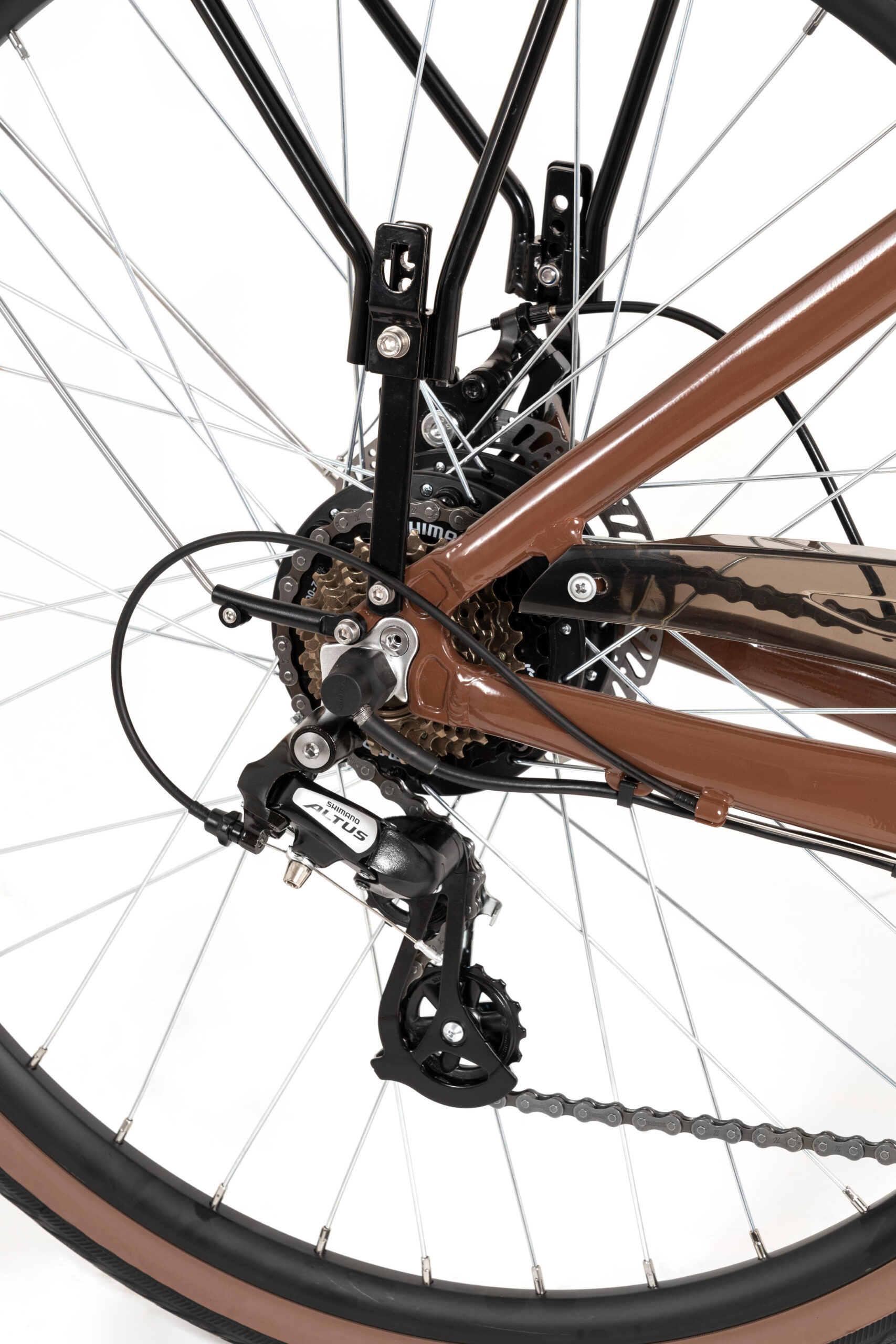 Vélo électrique urbain YOUIN Viena BK2128O 28" Shimano 7V 250W 80km – Image 5