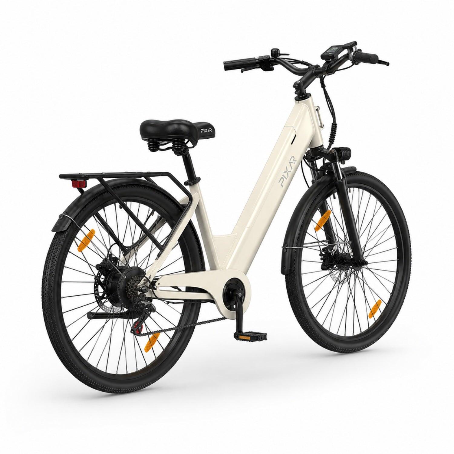 Pixar C1 Vélo Électrique 250W 36V13AH 27.5" Blanc – Image 3