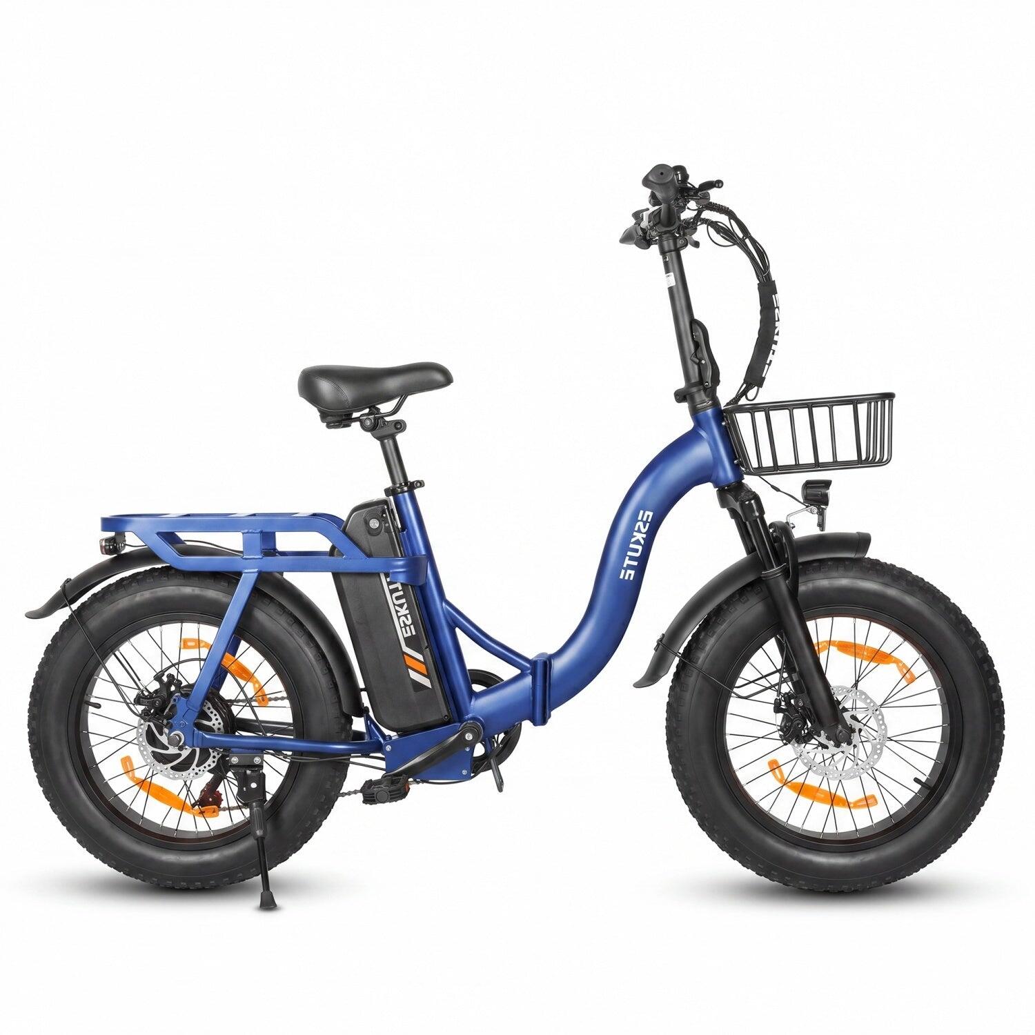 ESKUTE D202 Vélo électrique 250W 48V20.8Ah 20" Bleu – Image 2
