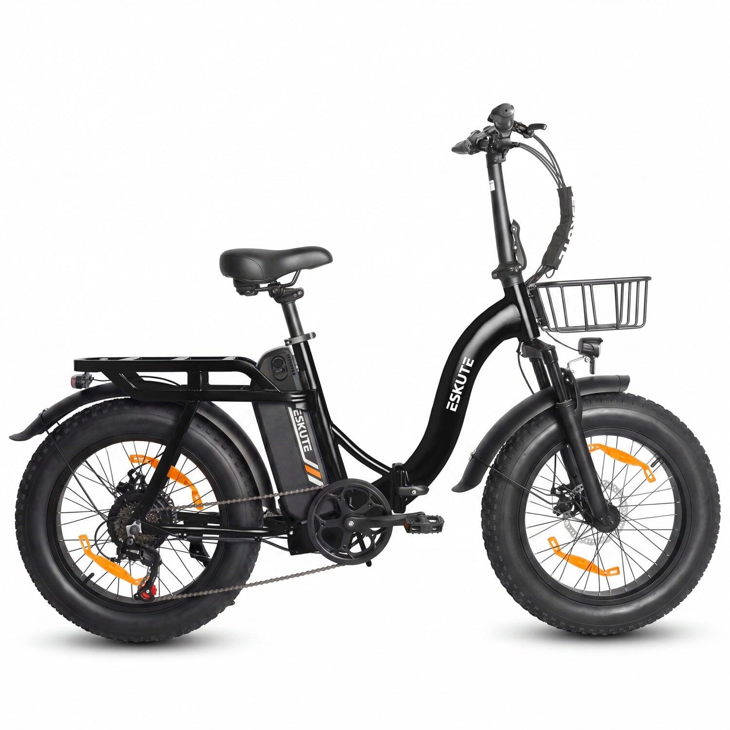 ESKUTE D202 Vélo électrique 250W 48V20.8Ah 20" Noir