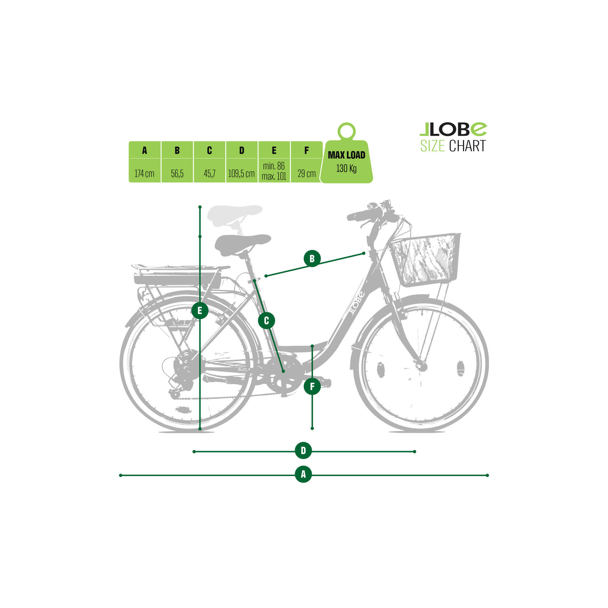 LLOBE City E-Bike 26" MANDO, beige